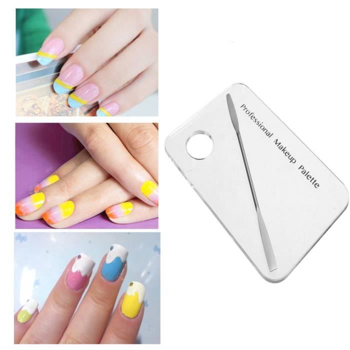 Maquillage Palette Peinture Mélange Pigment Outil Achat Vente
