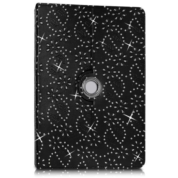 Etui Support Universel L Diamant Noir pour Tablette1