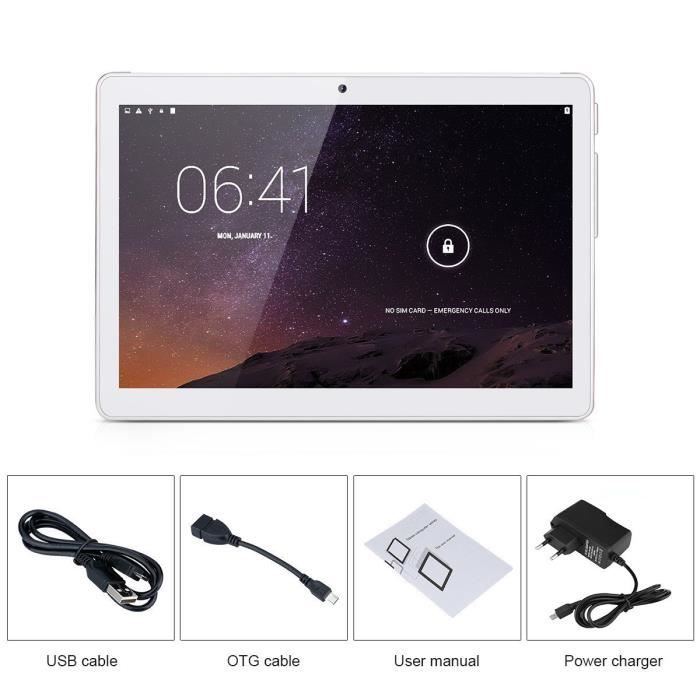 Excelvan 10.1" 3G Dual SIM Quad Core Android3