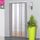 Moustiquaire rideau pour porte L130 x H230 cm gris
