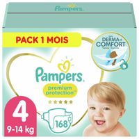 COUCHE PAMPERS Premium Protection Taille 4 8-16 kg - 168 COUCHE PAMPERS Premium Protection Taille 4 8-16 kg - 168