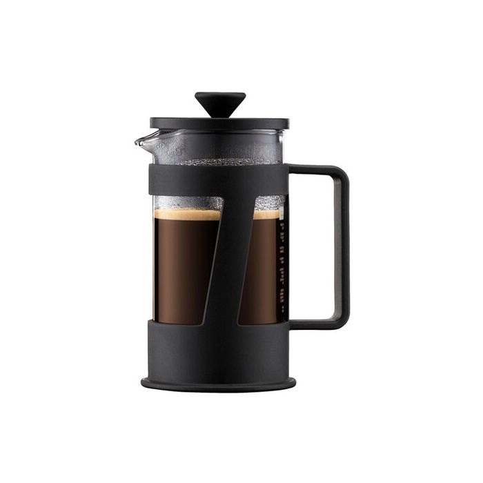 BODUM CREMA Cafetière piston 3 tasses/0,35L noir