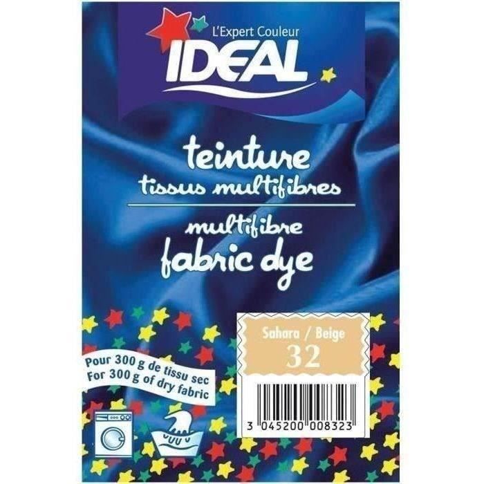 Teinture pour tissu multifibres - 15 g - Sahara