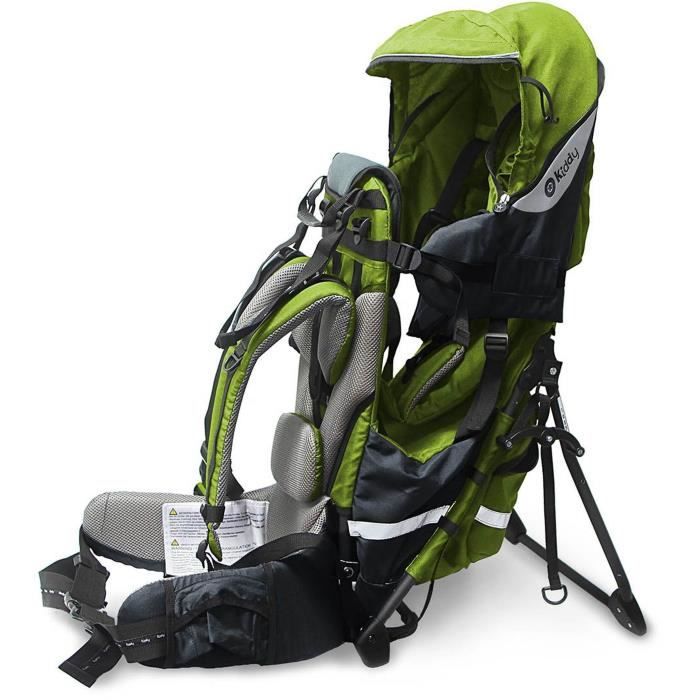 KIDDY Porte-bébé de randonnée Adventure Pack 2017 Vert Lime