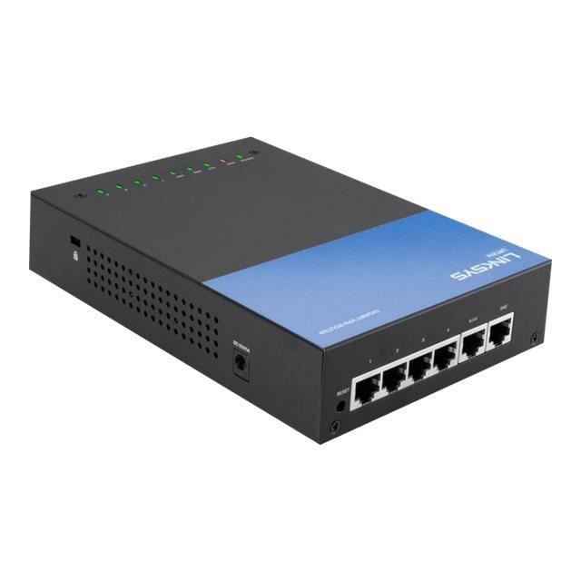 LINKSYS LRT214 Routeur VPN Gigabit simple WAN OpenVPN / IPsec / PPTP