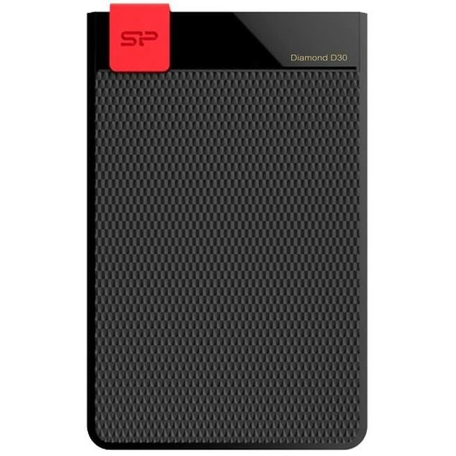 SILICON POWER Disque dur externe USB 3.0 D30 - 2 To - Noir