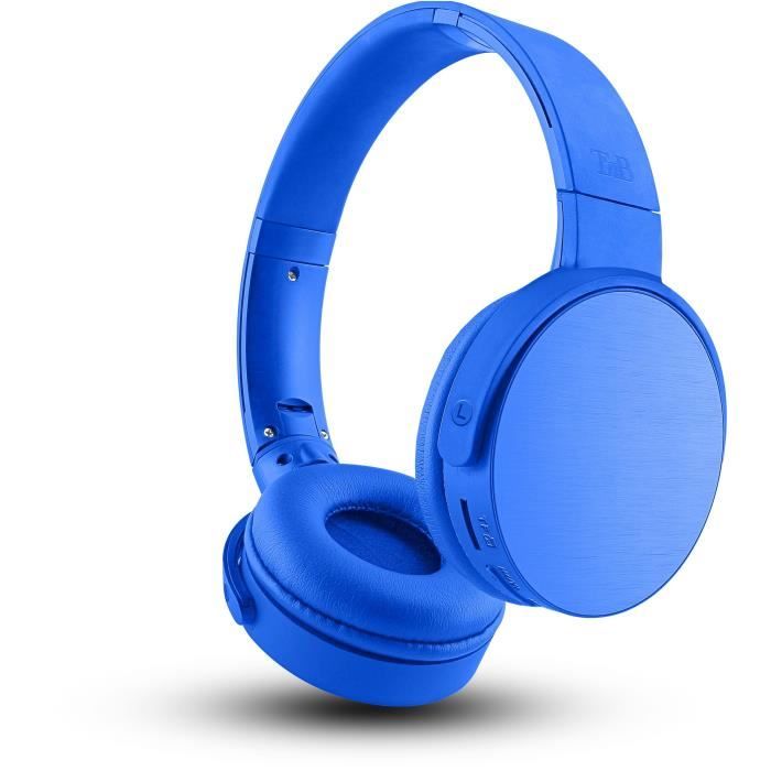 T'nB CBSHINEBL2 Shine Casque Bluetooth 4 en 1 - Bleu