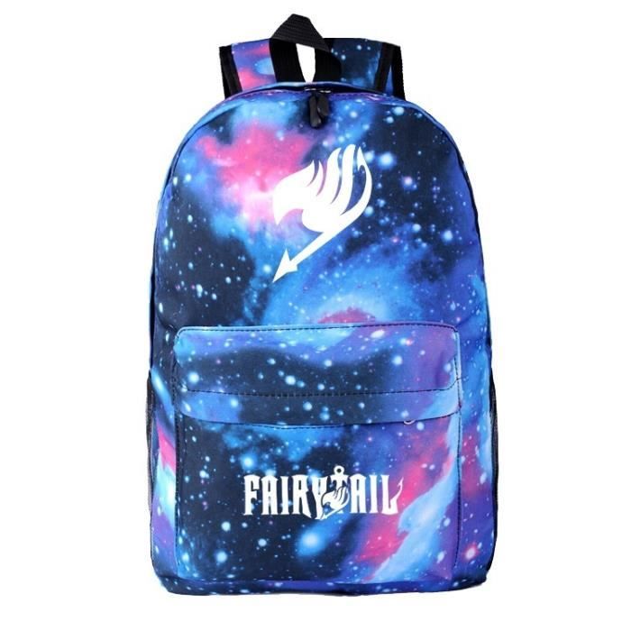 Sacoche dos Canevas Cartable TAIL espace Sacs Animation à éPaule FAIRY wBzqa4X