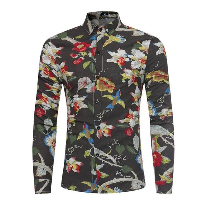 Chemise homme fleurie - Achat / Vente Chemise homme ...