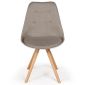Chaise Goya Tissu De 4 Lot Scandinaves Achat Chaises Beige Vente QdCxWoeBrE