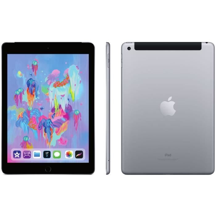 iPad 9,7" Retina 32Go WiFi + Cellular - Gris1