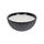 Bougie verrine bol H 7,5 cm Noir ambré