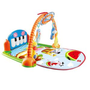 Bleu YVSoo Tapis d/éveil 3 en 1 Tapis Piano /Éveil Tapis de Jeu Jouet de Tapis avec Musiques pour B/éb/é