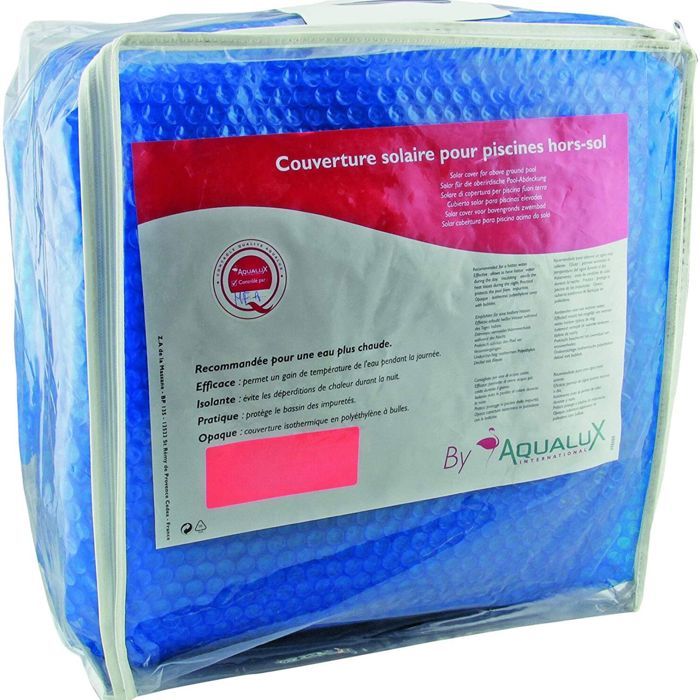 AQUALUX Couverture solaire pour piscine hexagonale 4,10 / 4,25m