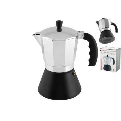 HOME Cafetière induction Mokita Aluminium 9 tasses