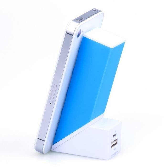 WE Batterie externe 2600mAh 1 port USB 1A - Vert