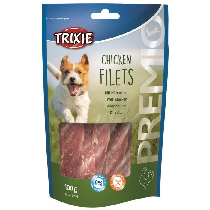Trixie Premio Chicken Filets friandises chien 100 g