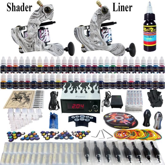 Solong Tattoo TK220 Kit de Tatouage Complète 2 Machine à Tatouer