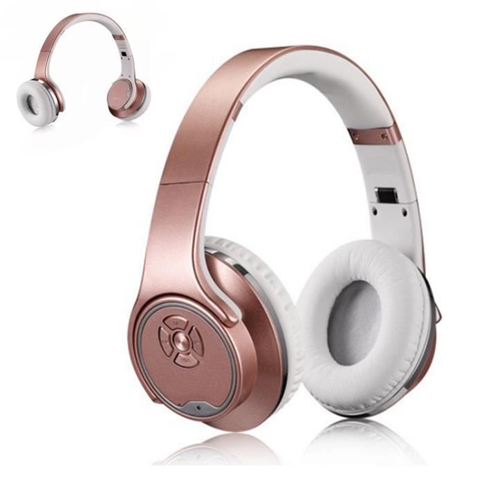 2 En 1 Stéréo Casque Audio Enceintecasque Bluetooth écouteurs