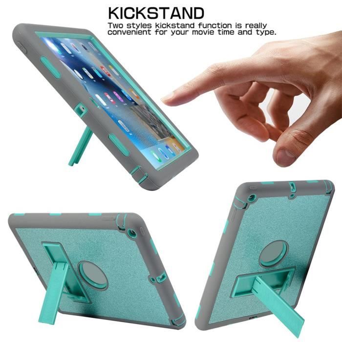 Glitter Silicone Anti-fall Heavy Duty Stand Case3