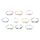 Lot de 10 bracelets infini infinity homme femme
