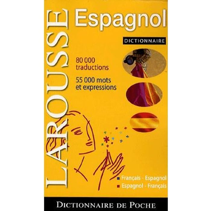 DICTIONNAIRE   LANGUE DICTIONNAIRE LAROUSSE DE POCHE FRANCAIS ESPAGNOL