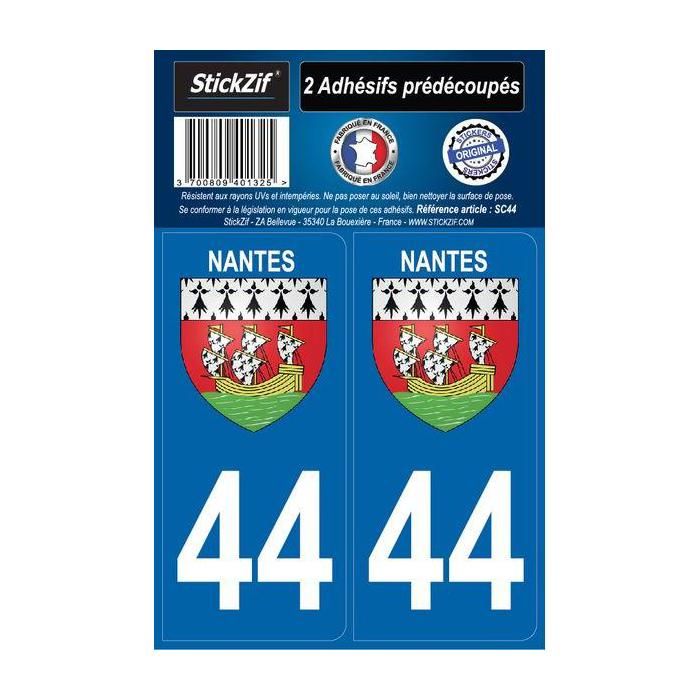 STICKZIF 2 Autocollants City 44 Nantes SC44
