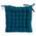 Coussin de chaise bleu