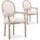 Fauteuil medaillon