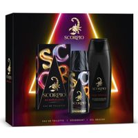 COFFRET CADEAU PARFUM SCORPIO Coffret Scandalous Eau de Toilette 75 ml + COFFRET CADEAU PARFUM SCORPIO Coffret Scandalous Eau de Toilette 75 ml +