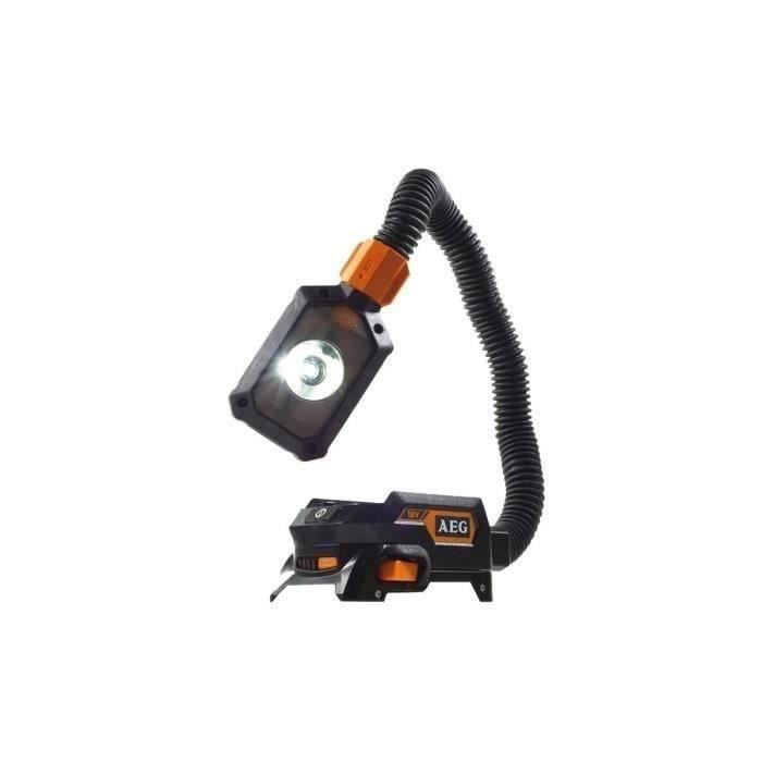 AEG Lampe BFAL18-0 - 18 V - Corps rotatif & flexible : 360 ° - Sans batterie ni chargeur