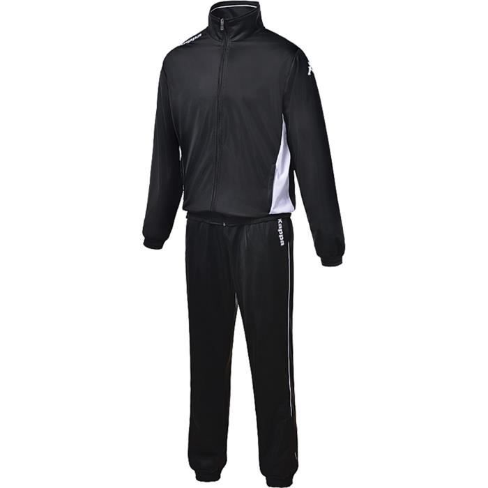 KAPPA Survêtement Savigno TKS - Enfant - Noir et Blanc