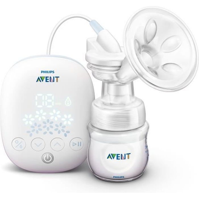 PHILIPS AVENT SCF301/02 Tire-lait électrique simple Easy comfort + 1 Biberon Natural 120 ml