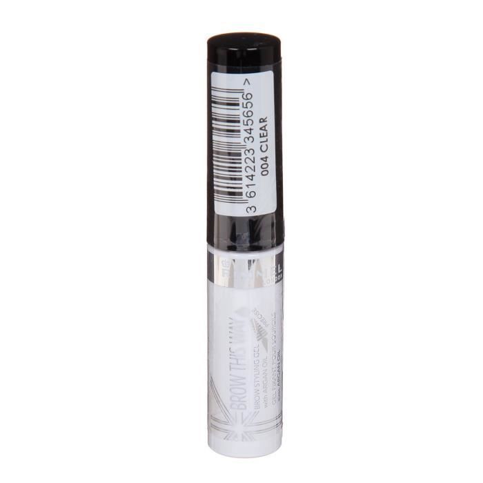 RIMMEL Brow This Way Gel fixant sourcils - 004