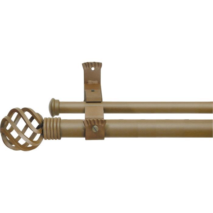 Tringle double fer forgé en kit D28-20 modèle Pin - Achat / Vente ... Tringle double fer forgé en kit D28-20 modèle Pin - Achat / Vente ...