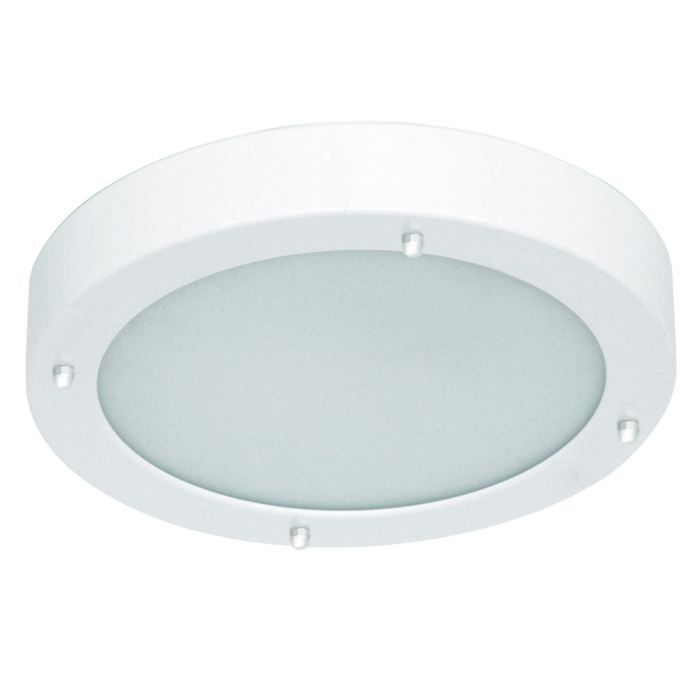 28cm blanc   Le Plafonnier pour Salle de Bain VERONA blanc de 28