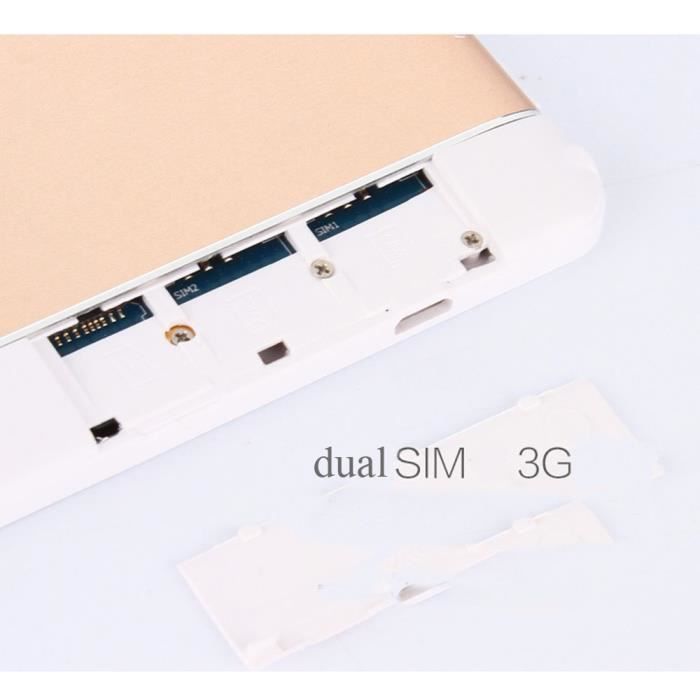 Tablette Tactile 10.1 Pouces 3G Double SIM WiFi3