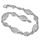 Bracelet filigrané en Argent fin 925/1000 18,5 cm