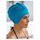 Dames de bonnet de bain piscine noir avec fermetur