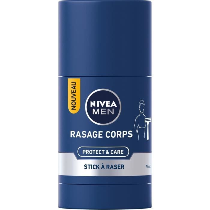 NIVEA MEN Stick à raser Protect & Care - Pour corps - 75 ml