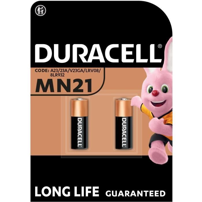 DURACELL Spéciale Piles type MN21 Lot de 2