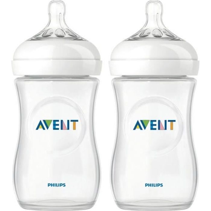 PHILIPS AVENT Natural 2 Biberons 260 ml SCF693/27