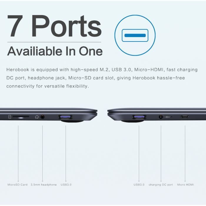 PC Portable- CHUWI HeroBook Ordinateur portable2