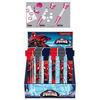 CRAYON DE COULEUR 1 STYLO 3 EN 1 SPIDERMAN STYLO TAMPON BULLE DE SAV CRAYON DE COULEUR 1 STYLO 3 EN 1 SPIDERMAN STYLO TAMPON BULLE DE SAV