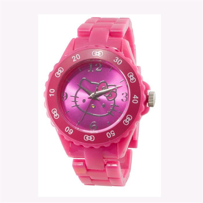 Montre Sanrio Hello Kitty J-AXIS - Rose, édition Collaboration Japon 2024, Neuve