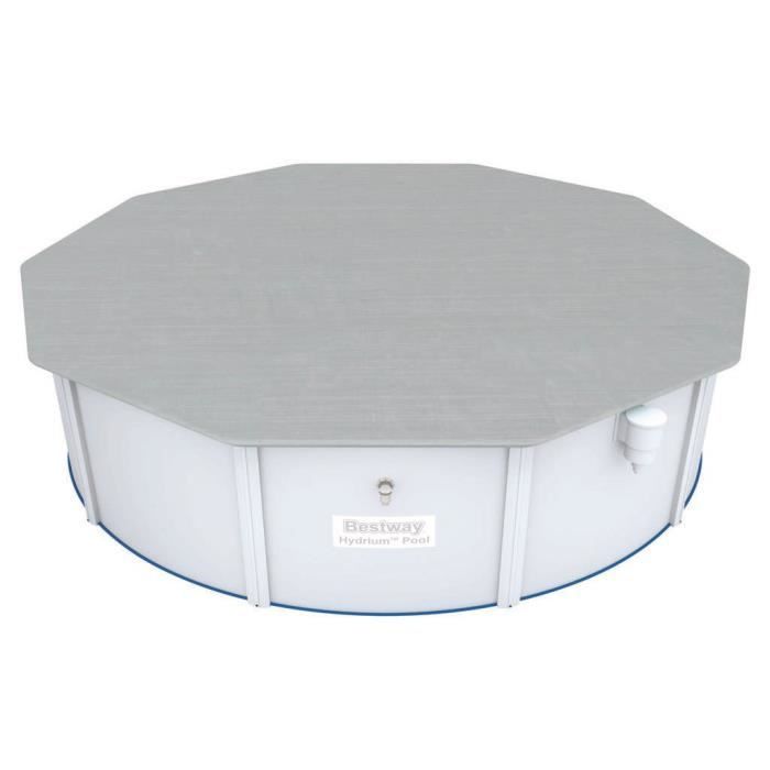 BESTWAY Bâche 4 saisons pour piscine Steel Wall Pool ronde Ø 457cm