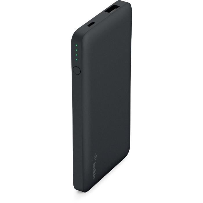 Belkin Batterie externe 5 000 mAh - Noir