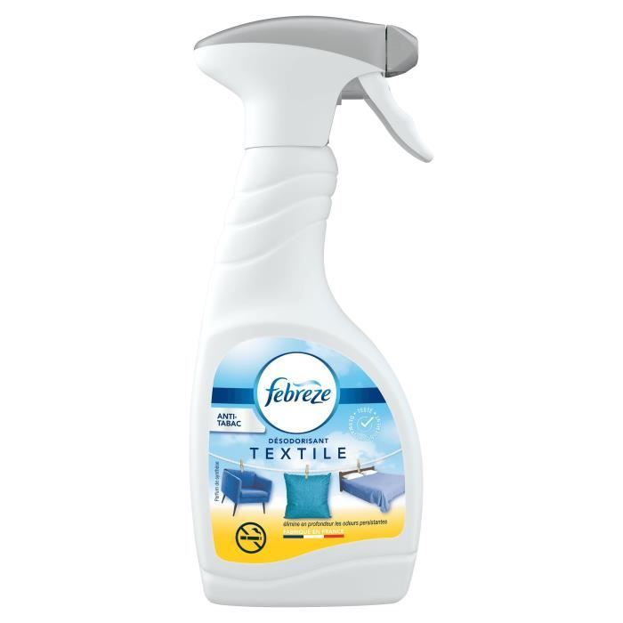 FEBREZE Spray désodorisant textile Anti-Tabac