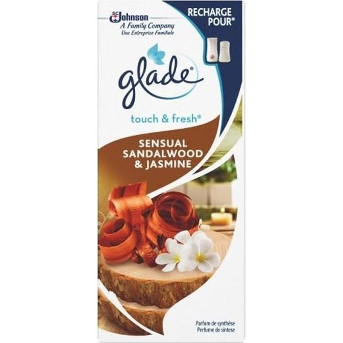 GLADE BY BRISE Recharge senteur touch & fresh bali