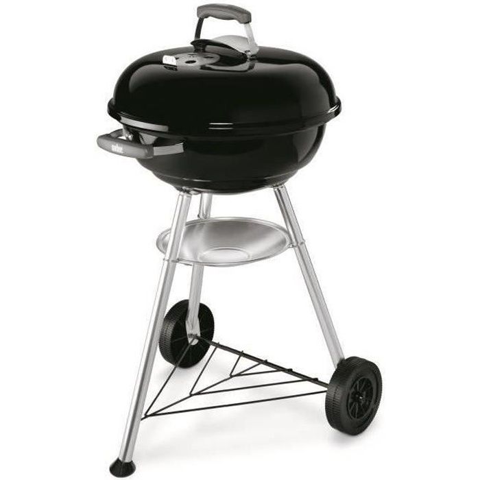 WEBER Barbecue Compact Kettle Ø47cm Noir   Achat / Vente BARBECUE